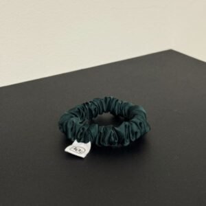 Šilkinė gumelė „Tamsiai žalia“